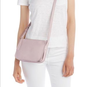 Madewell Simple Leather Crossbody - Violet Dusk